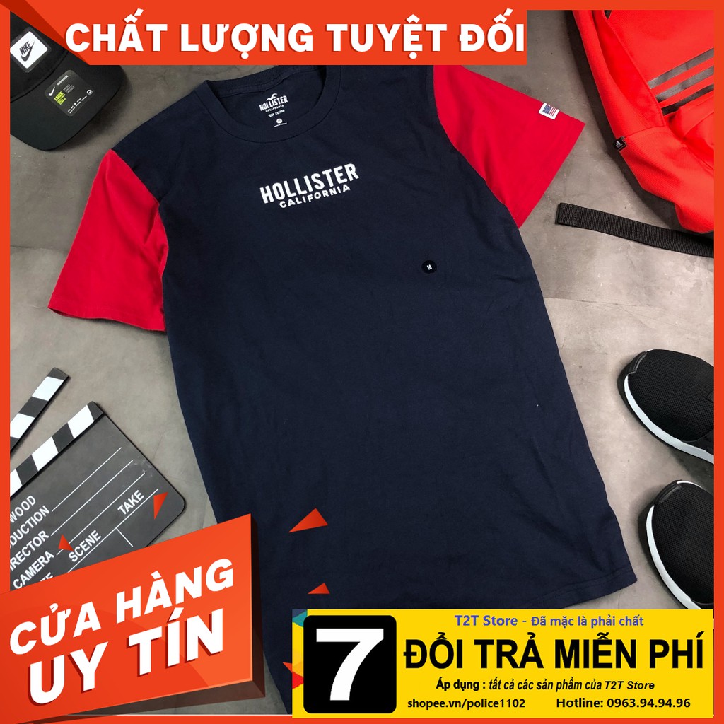 Áo phông cộc tay Holister
