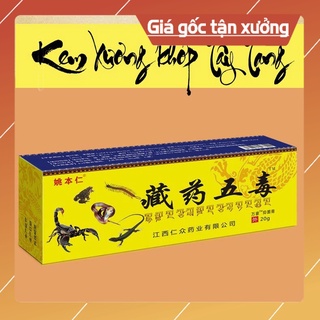 Kem xoa bóp Ngũ Độc Tây Tạng hỗ trợ giảm đau nhức xương khớp (trungcuong1688)
