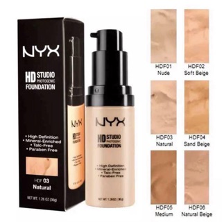🌼[Review]_Makeup_NYX HD Studio Formula Foundation