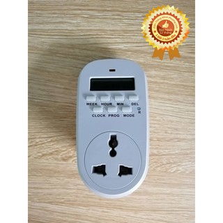 Ổ cắm hẹn giờ đa năng GET02A-VN, bảo hành 1 tháng