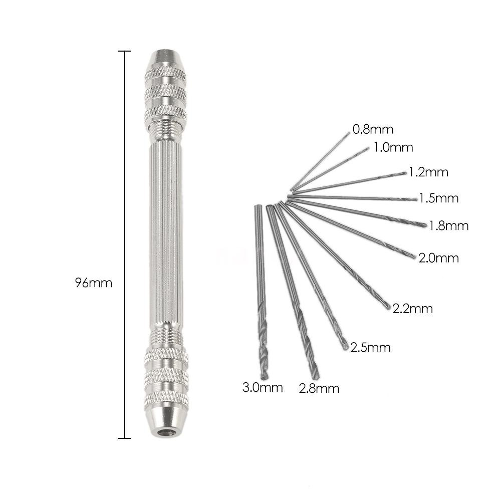Bộ máy khoan mini cầm tay và phụ kiện đính kèm