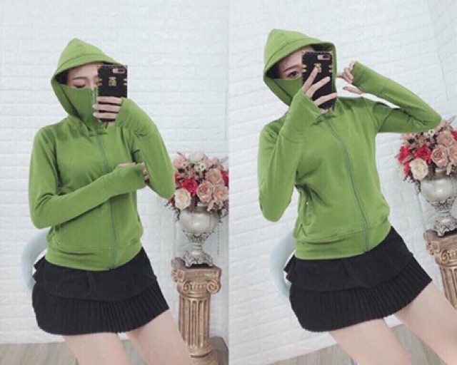 [Mã FASHIONT4WA2 giảm 10K đơn 50K] Áo Khoác Da cá chống nắng