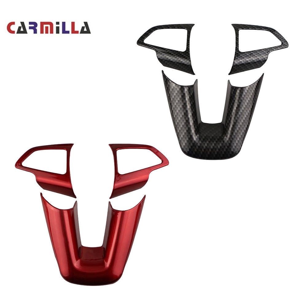 Set 3 nhãn dán trang trí vô lăng xe ô tô Ford ecosport 2018