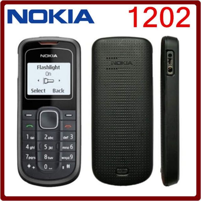 [Mã ELFLASH3 hoàn 10K xu đơn 20K] Điện thoại Nokia 1202 cũ - chính hãng