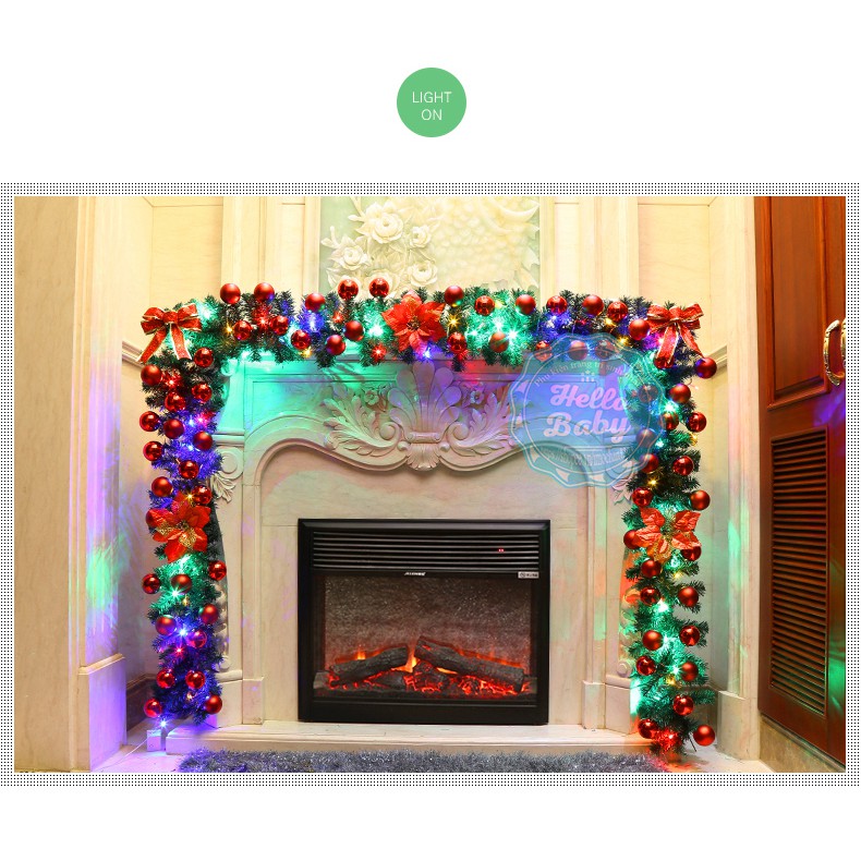 Hộp 6 quả châu trang trí Noel, trang trí cây thông