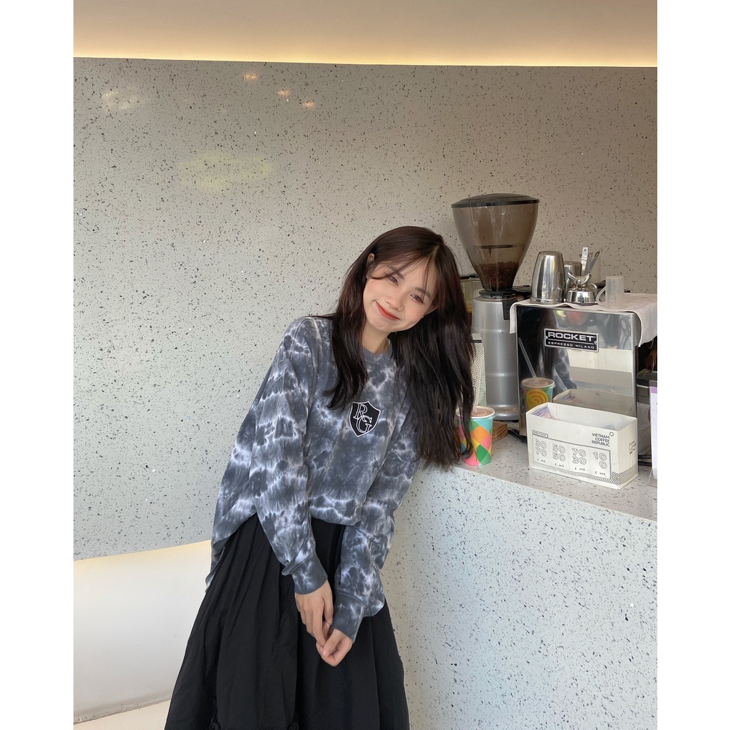 Áo thun tay dài loang REGODS unisex form rộng ( REGODS LONGSLEEVE TYEDYE ) | BigBuy360 - bigbuy360.vn
