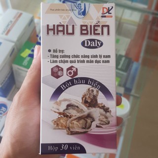 Tinh chất Hàu Biển Daly - Tăng cường chức năng sinh lý, làm chậm quá trình mãn ở Nam giới