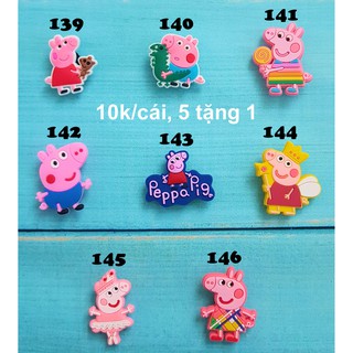 Sticker dép Crocs Jibbitz mẫu 139 - 146