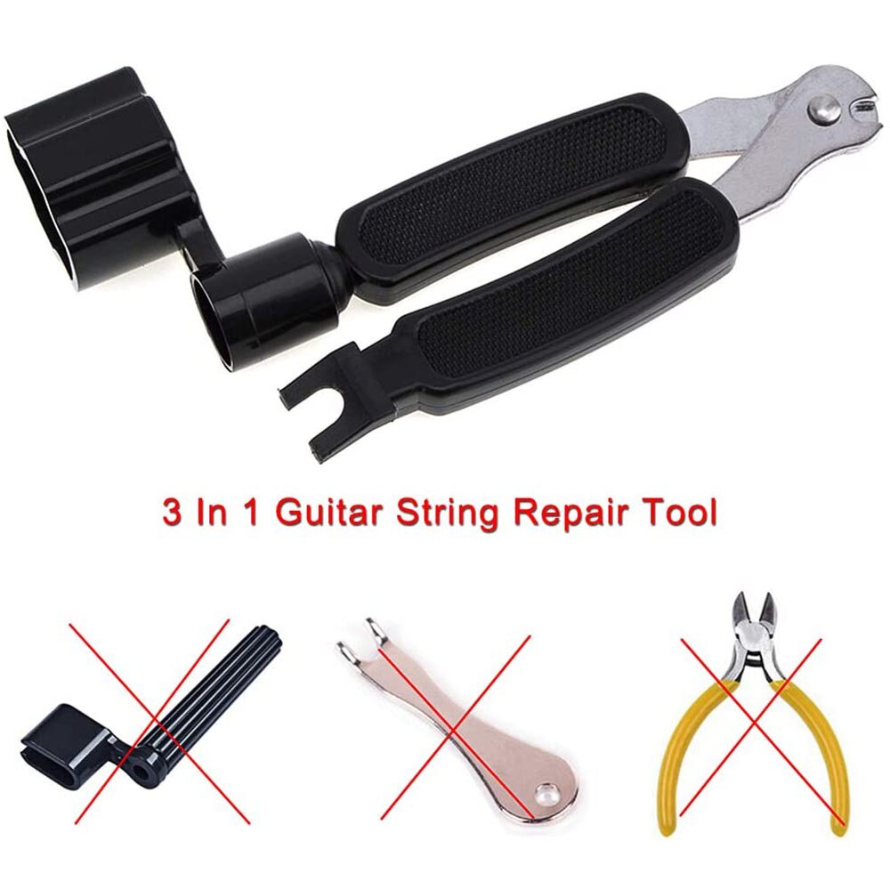 Dụng cụ quấn dây đàn guitar LEKATO đa năng 3 trong 1