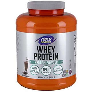 NOW Sports Nutrition, Whey Protein, 26 G With BCAAs, Creamy Vanilla Powder2722g