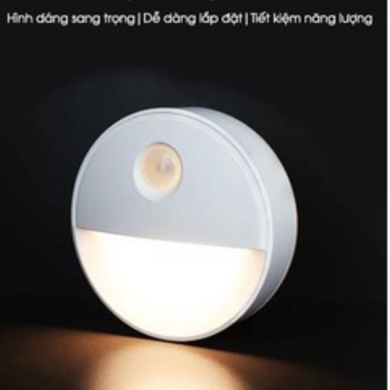 Đèn LED Dán Tường Tự Động Phát Sáng Dùng Gắn Tủ Quần Áo, Lối Đi Hành Lang, Nhà Bếp, Nhà Vệ Sinh, Phòng Ngủ Dùng Pin 3AAA
