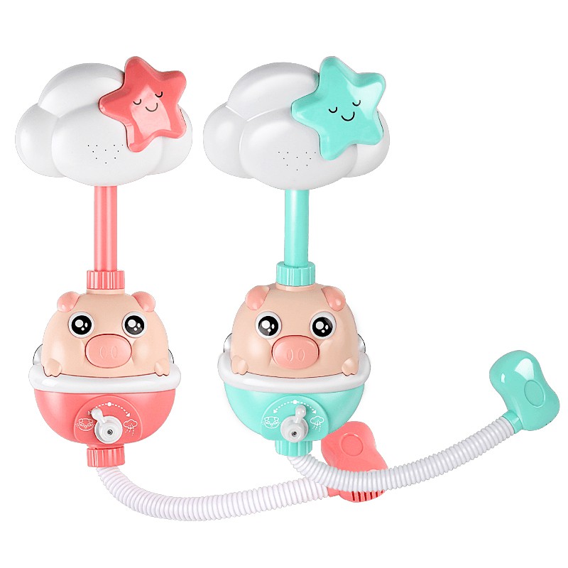 VÒI SEN ÂM NHẠC HÌNH CHÚ HEO SIÊU CƯNG DÙNG PIN ĐIỀU CHỈNH PHUN NƯỚC (MẪU MỚI)