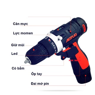 Khoan pin 12v pin 5 ngày