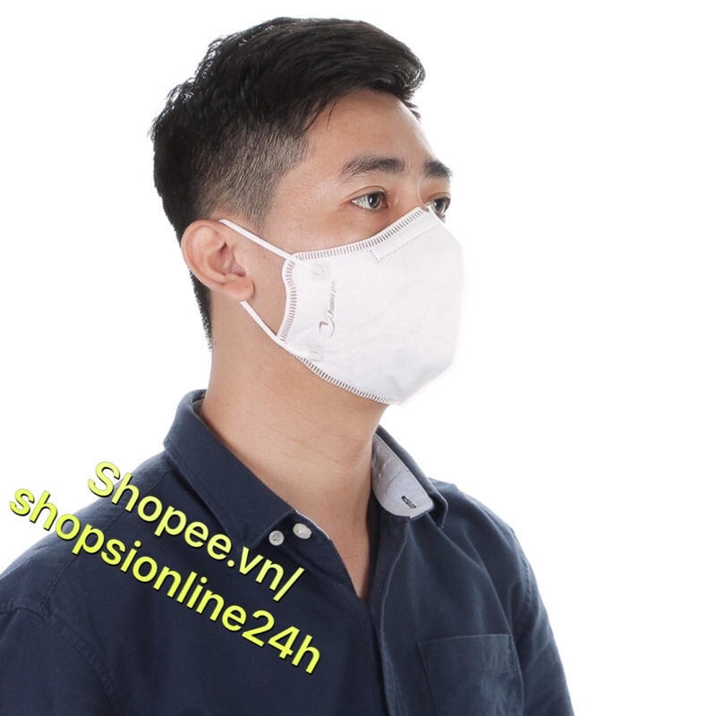 ✅ Hộp 10 khẩu trang y tế kháng khuẩn cao cấp PM , VN Famapro Nam chính hãng