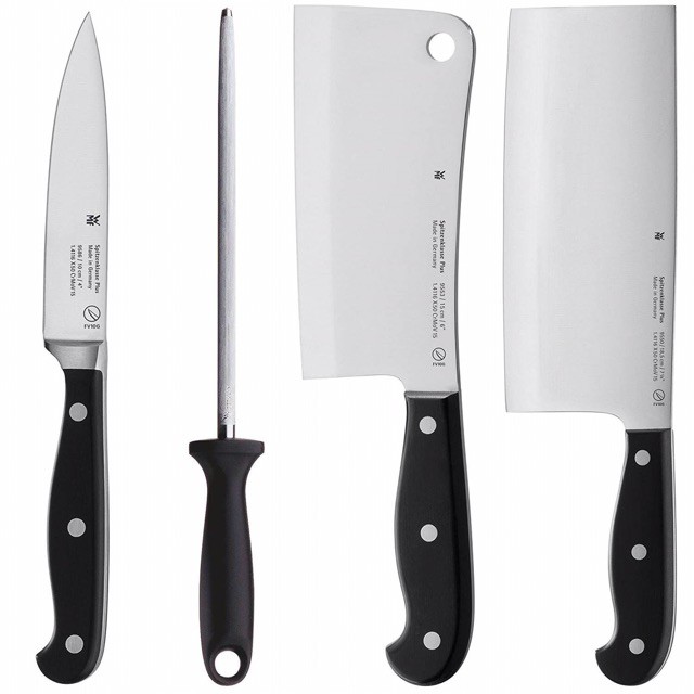 Set dao WMF Asia-Messerblock SPITZENKLASSE PLUS 6tlg  [Nhập Khẩu Đức]