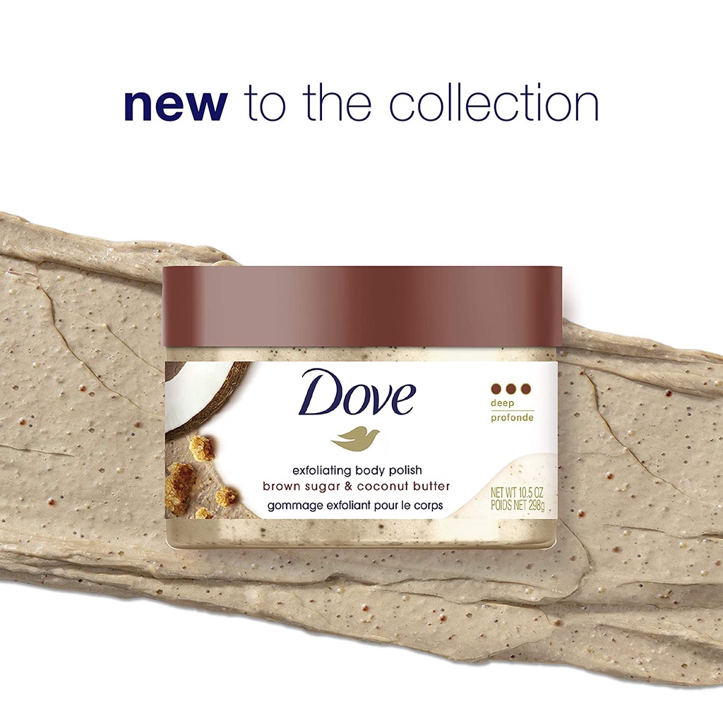 [New Look] Tẩy Da Chết Toàn Thân Dove Exfoliating Body Scrub