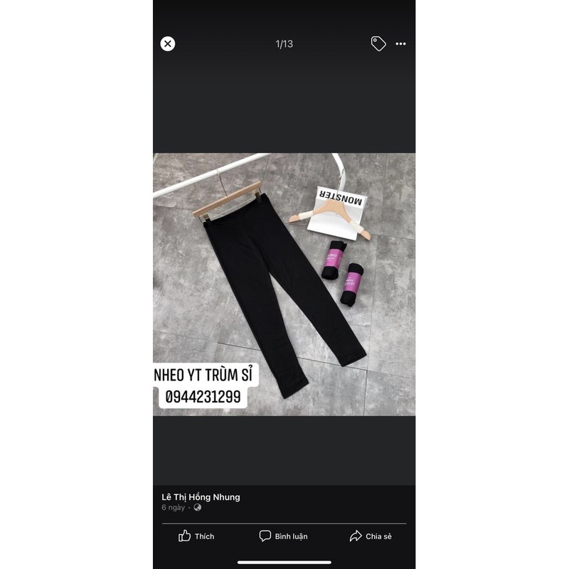 Quần legging thái