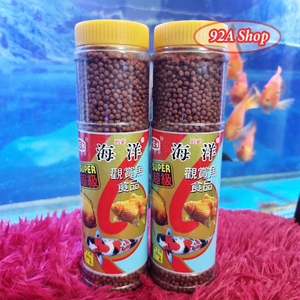 THỨC ĂN CÁ HỒNG KÉT CÁ VÀNG TAI TƯỢNG PHÁT TÀI LA HÁN CÁ CỠ TRUNG
