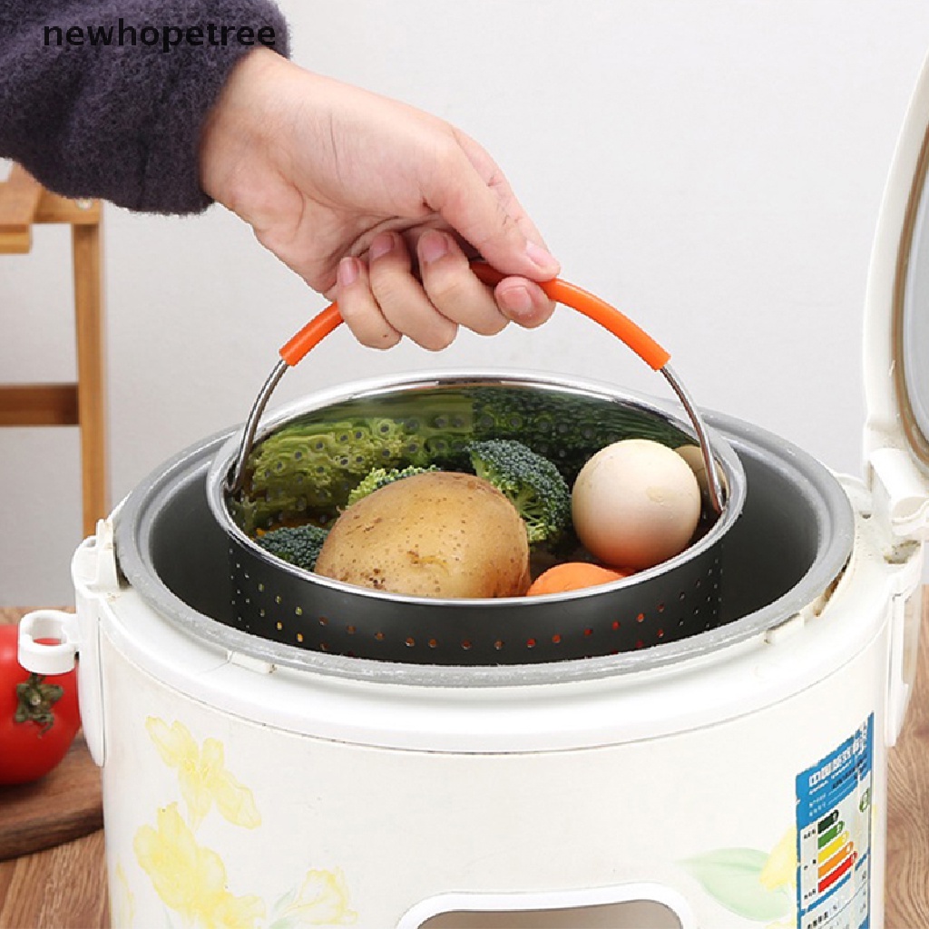 Giỏ hấp bánh bao bằng thép không gỉ silicon an toàn