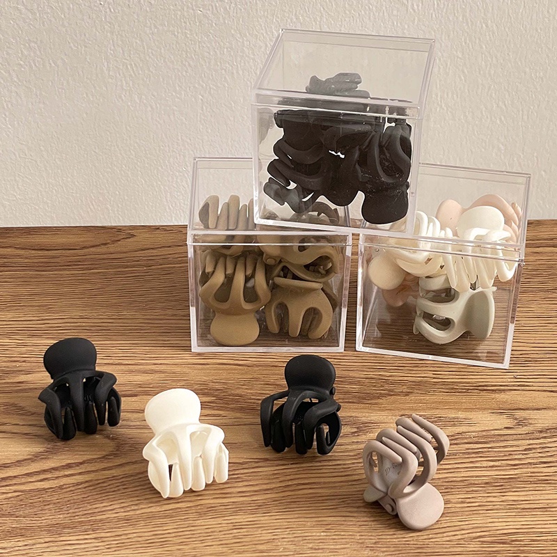 Set 6 Kẹp Tóc Nhỏ Nhắn Xinh Xắn Phong Cách Hàn Quốc Cho Nữ