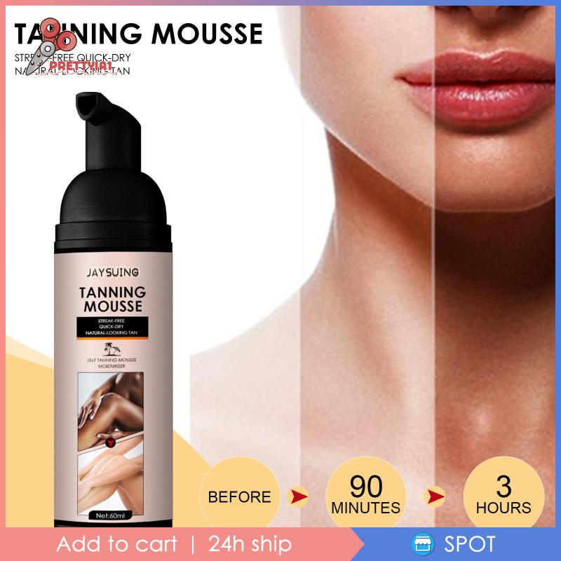 Lotion Tự Làm Tanning Mousse Nhanh Chóng Prettyia1 Chăm Sóc Da