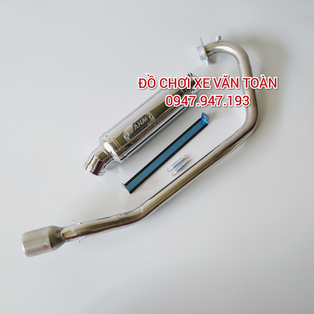 Pô AHM độ Satria Raider Fi full set lắp như zin