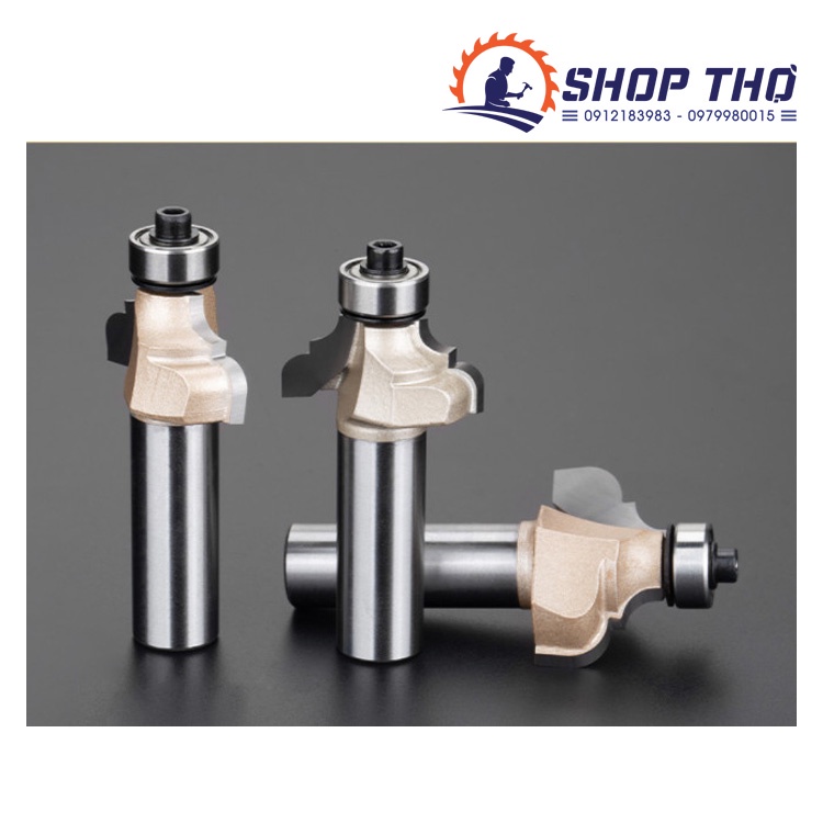 Mũi phay đánh chỉ Tideway LC08071204 cốt 6.35 và 12.7mm