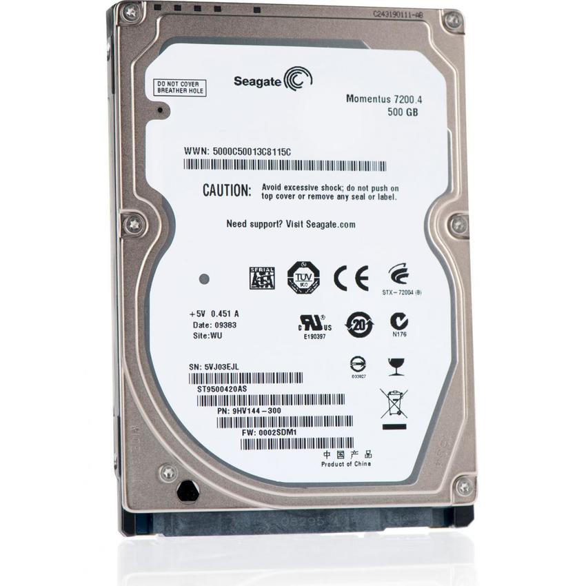 Ổ cứng gắn trong Seagate Sata LT 500GB (Đen phối bạc)