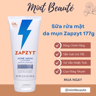 Bill Mỹ - Sữa Rửa Mặt Zapzyt Acne Wash Effective & Gentle Cleanser (177g)