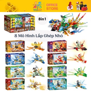 [HOT] Bộ Đồ Chơi Lego Ninja Rồng Sấm Sét Cho Bé Kèm Nhân Vật Lego Ninjago Lego Dragon - 512 CHI TIẾT