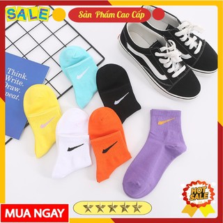 Tất Nike cao cổ 💝 Sản Phẩm Cao Cấp💝 Tất nam nữ thể thao cao cấp dày dặn, nhiều màu khử mùi,thấm hút mồ hôi