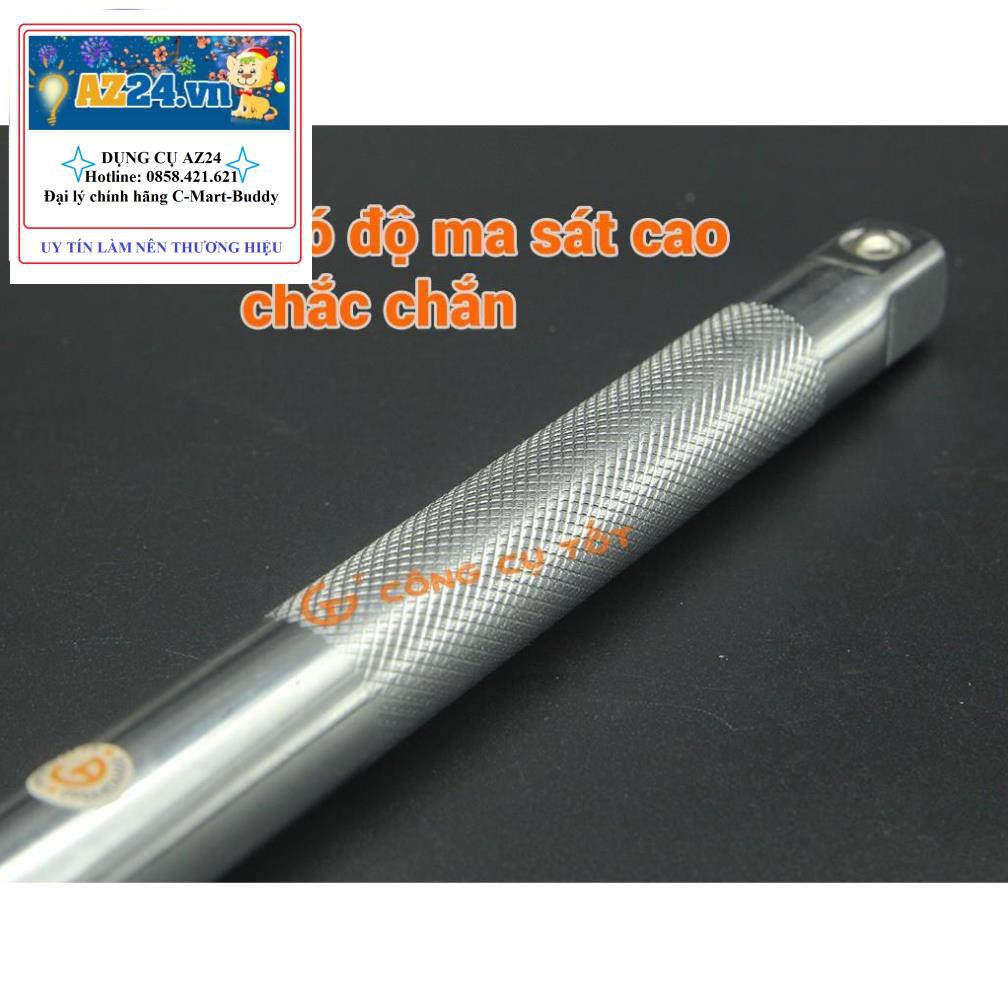 Cần vặn đầu tuýp, khẩu chữ L 1/2inches 250mm C-mart dungcucamtay8686 (Đài Loan)