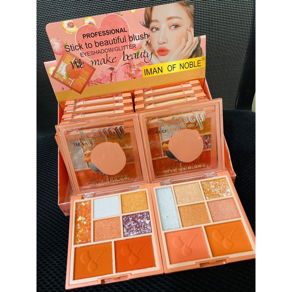 Phấn mắt má 7 ô nhũ Make Beauty F422 | BigBuy360 - bigbuy360.vn