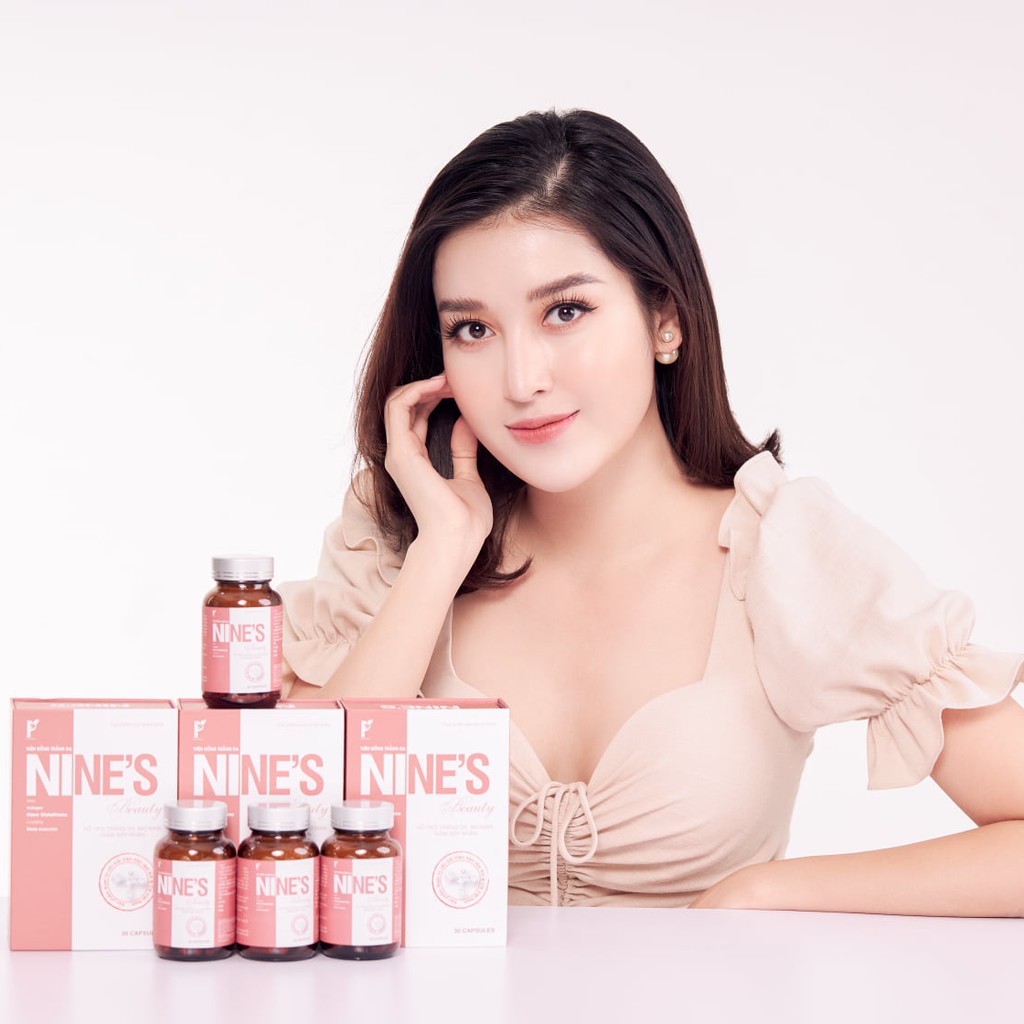 Nines Beauty Viên Uống Trắng Da Mờ Thâm Nám Chính Hãng Hộp 30 Viên (Nine's Beauty) | BigBuy360 - bigbuy360.vn
