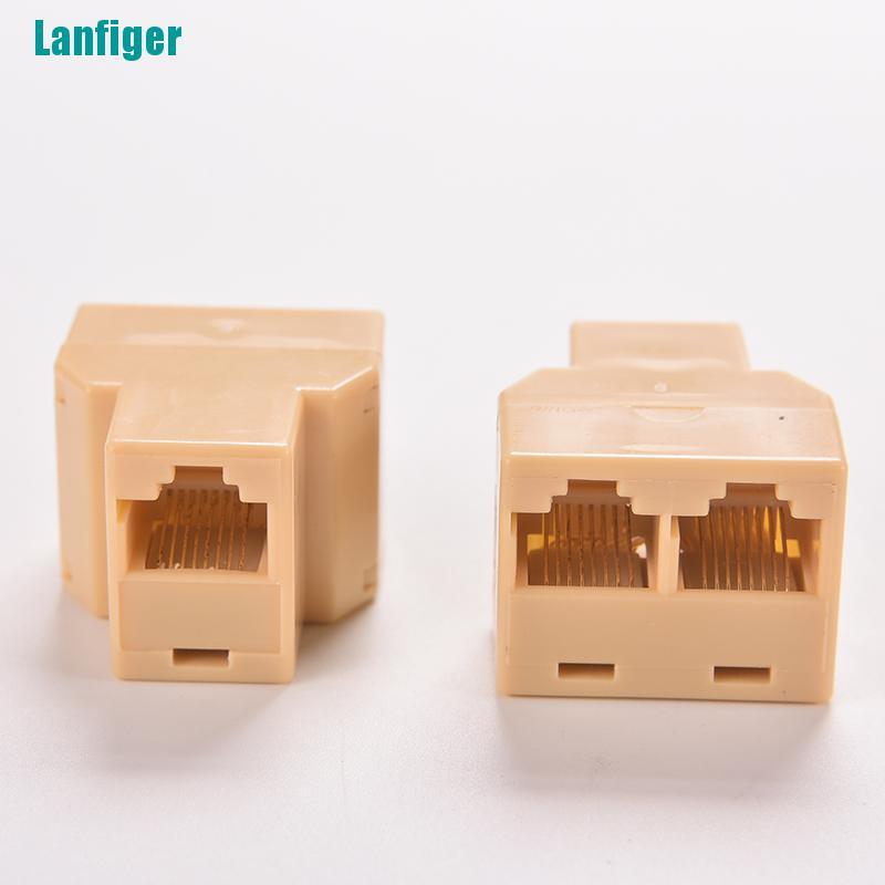 Bộ 2 Đầu Kết Nối Mạng Lan Dz517 Rj45 6 1 Sang 2