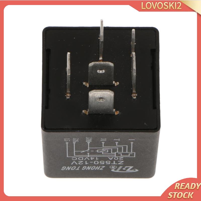 Rơ Le Cần Gạt Nước Kính Chắn Gió Ô Tô Có Công Tắc Cao Cấp Lovoski2] DC12V 20A