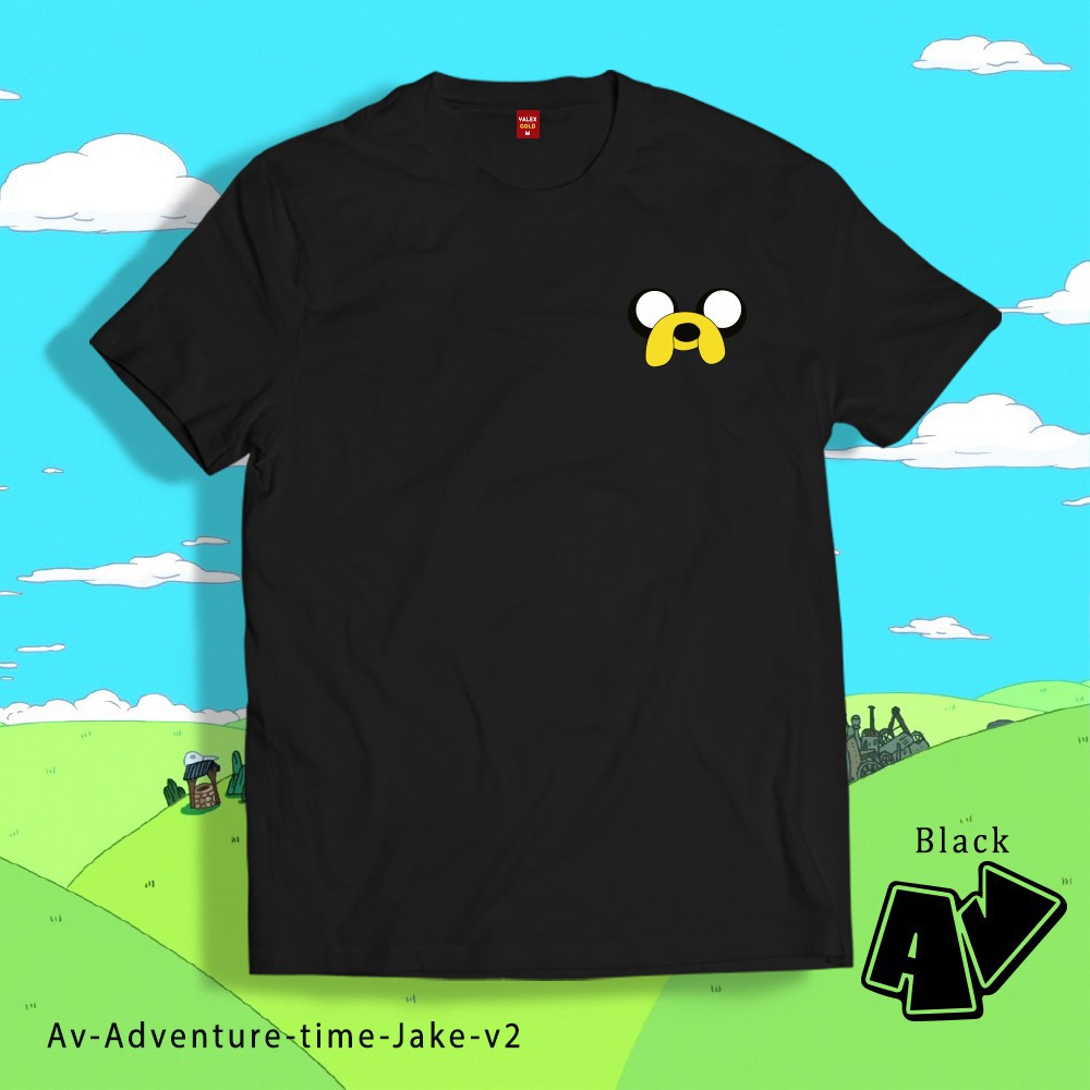 Áo thun in hình Adventure Time tshirt Jake Shapeshifter shirt Jake the Dog T-shirt v2 ngầu cực chất