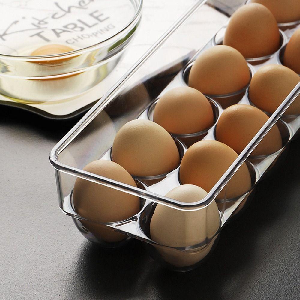 PATRICIA Giá Đỡ Trứng Tiết Kiệm Không Gian Cho Tủ Lạnh Nhà Bếp
