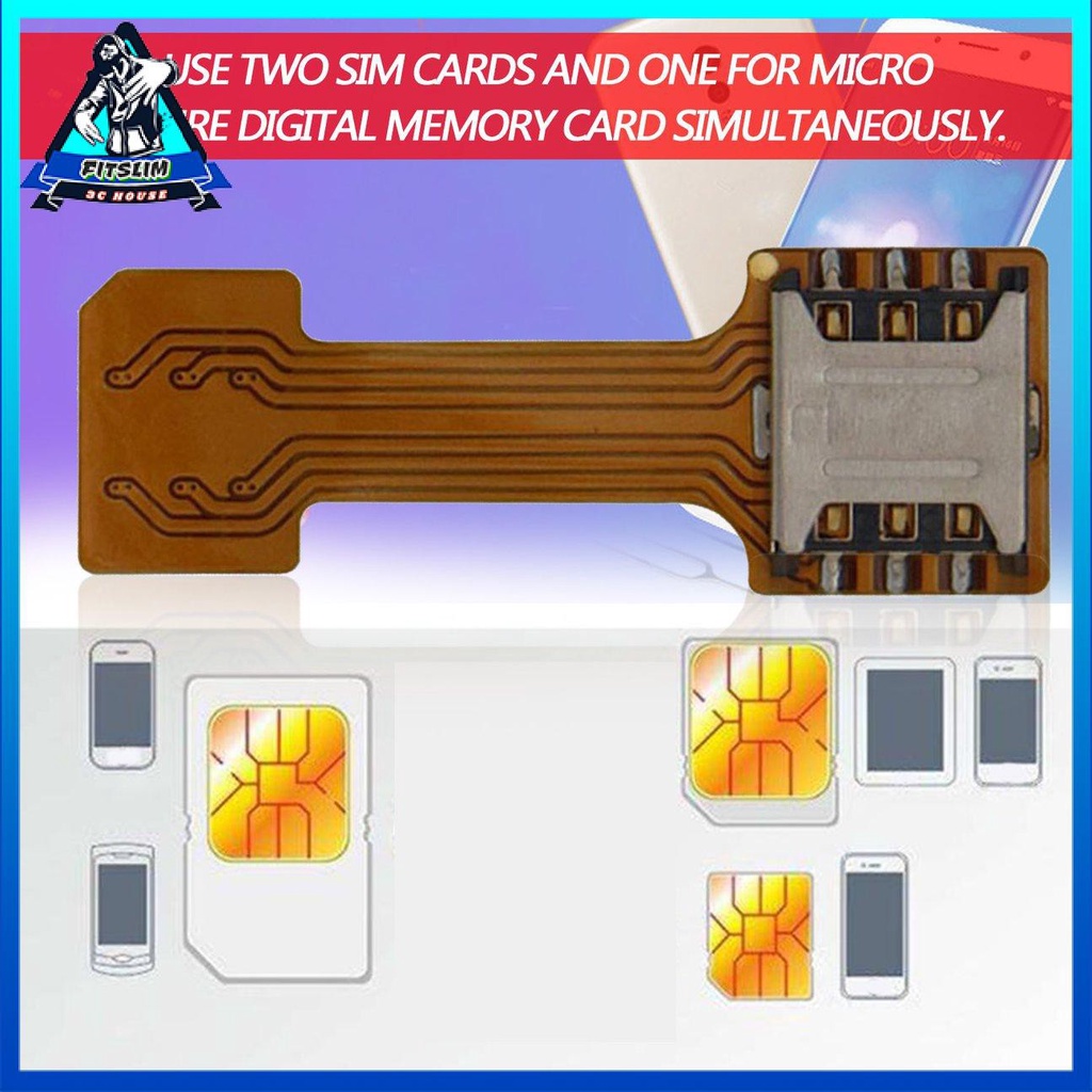 Khe cắm mở rộng 2 SIM Nano đa năng