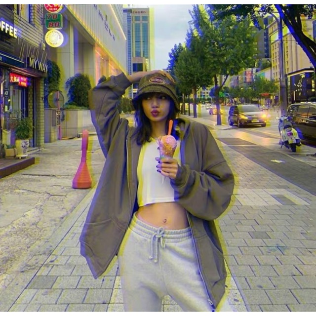 Áo Khoác Hoodie Giống Lisa Và Jennie Blackpink