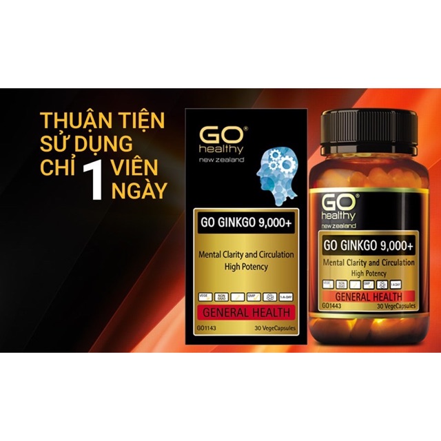 Viên uống bổ não hàm lượng cao nhất Úc - Go Healthy Ginkgo 9000mg - Beauty Shop | BigBuy360 - bigbuy360.vn