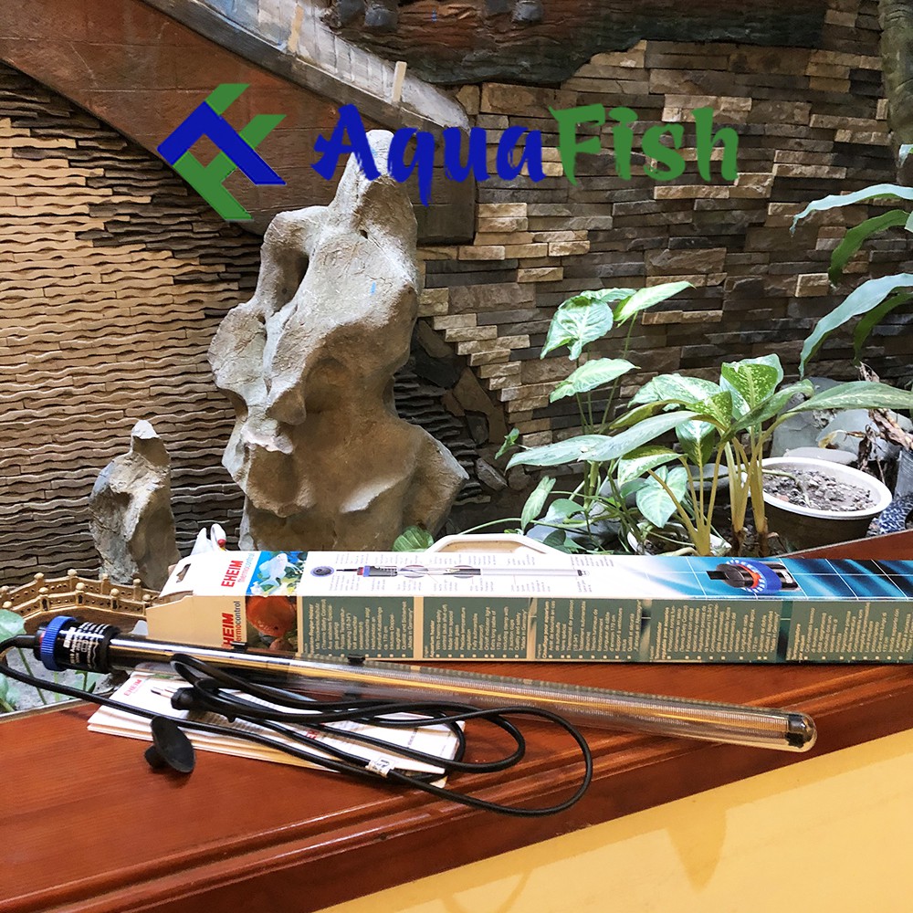 Sưởi Bể Cá Cao Cấp EHEIM 300W nhập Đức (Sưởi thủy tinh dùng cho bể cá từ 600-1000lít với độ chính xác nhiệt độ rất cao)