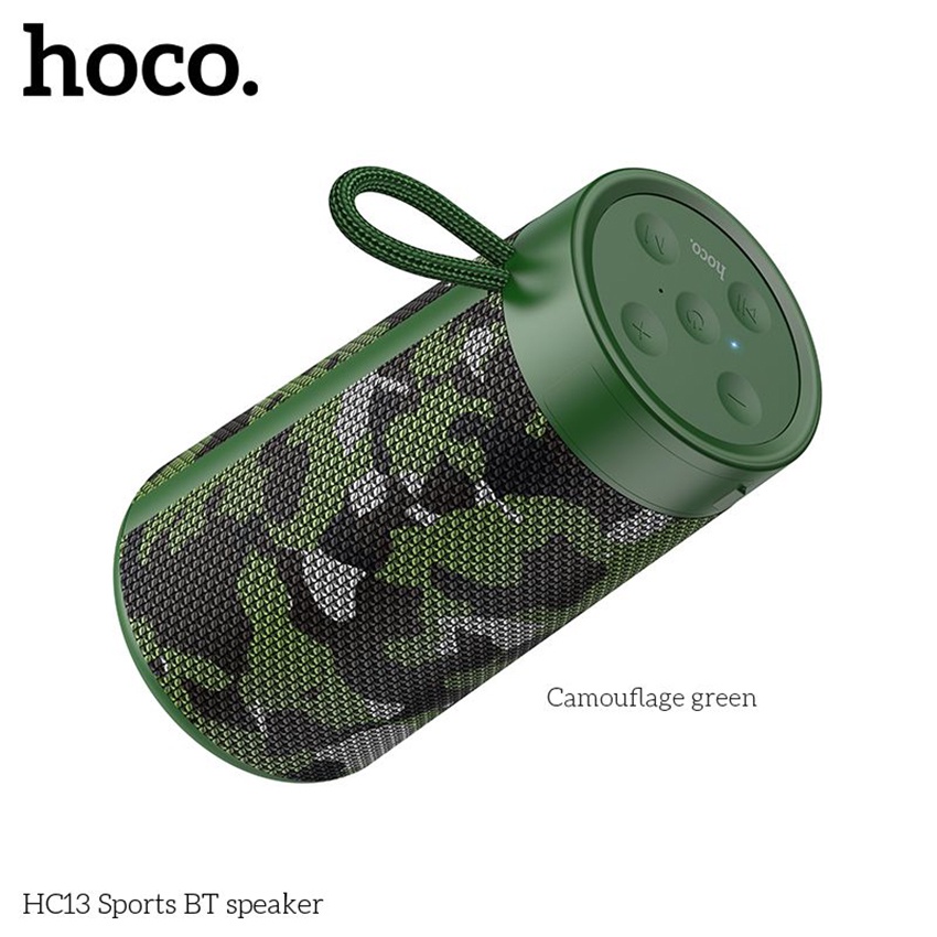Loa bluetooth hoco HC13 chính hãng âm thanh sống động bass mạnh kháng nước hỗ trợ thẻ nhớ hàng bảo thành 12 tháng