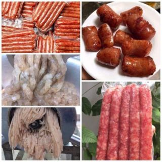 Lạp xưởng tôm (phơi khô)