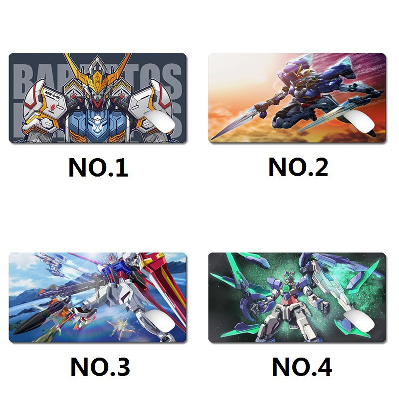 Miếng Lót Chuột Chống Trượt Họa Tiết Hoạt Hình Gundam