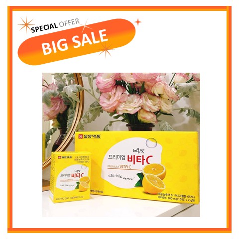 Bột Uống Cung Cấp Vitamin C Hôp 90 gói - PREMIUM VITA C