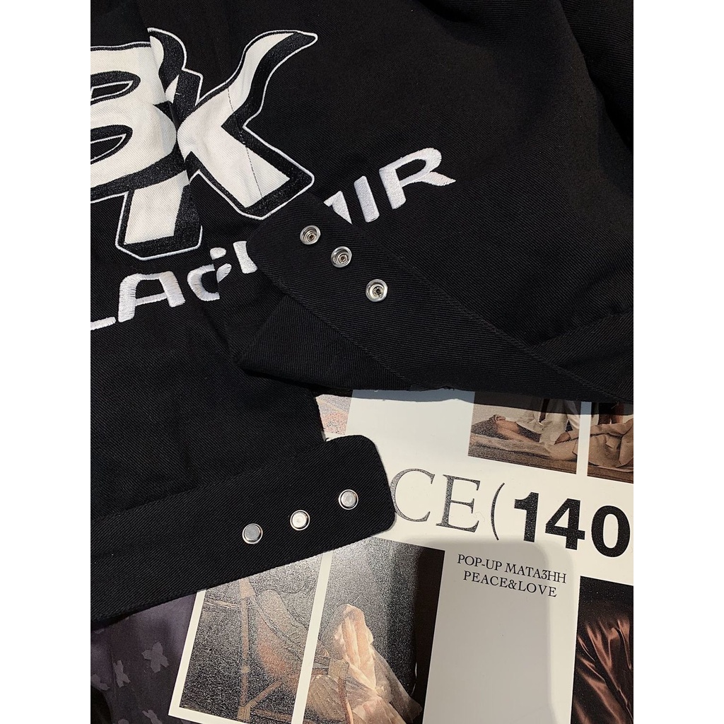 Áo Khoác Bóng Chày Mỏng Phong Cách Hip Hop Mỹ Cá Tính Dành Cho Nam Nữ