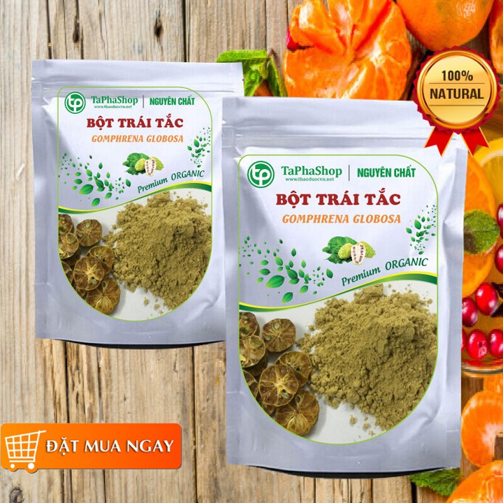 Bột trái tắc nguyên chất 100g