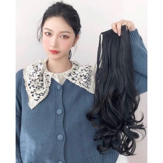Tóc giả cột xoăn 45cm 💕🎀FREESHIP🎀💕 tóc cột xoăn 128