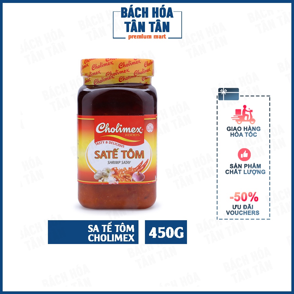 Sa Tế Tôm Cholimex hủ 450gr